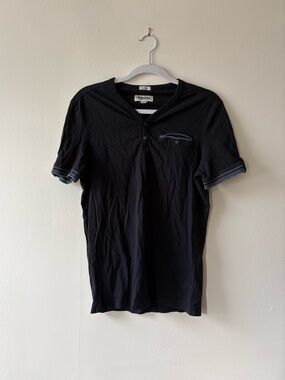 Americanino Black Cotton Tee